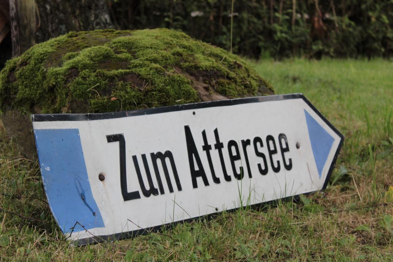 Ferienwohnungen Zum Attersee Lenzing Bagian luar foto